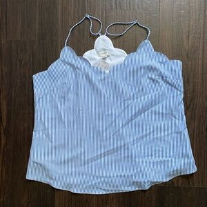 NWT J. Crew blue stripped tank